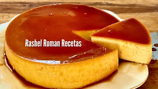 Flan Napolitanosuave y cremoso sobremesa fácil😋 [upl. by Avihs]