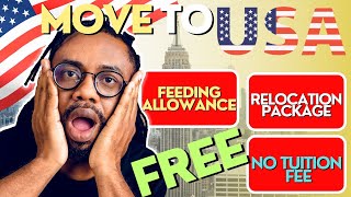 5 Ways to Move to USA for Free in 2024 [upl. by Marcell802]