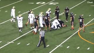 Peyton Wensel Pirates football Hudl 2015 [upl. by Anne-Marie342]