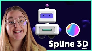 Create amazing 3D graphics for your website  SplineDesign Review [upl. by Nahtaneoj]