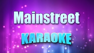 Seger Bob  Mainstreet Karaoke amp Lyrics [upl. by Enyedy]