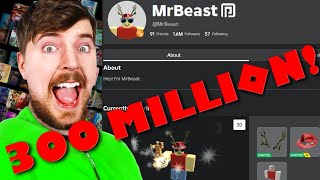 MrBeast Song Lyrics on Roblox 300 Million Special [upl. by Hendrix816]