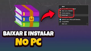 Baixar Instalar e Usar o WinRAR 2023  Download em Português BR [upl. by Hornstein]