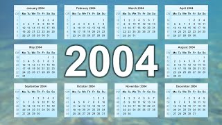 Calendar 2004 [upl. by Cioban]