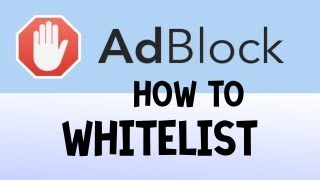 AdBlock How To Properly WhiteList Domains or Folders Google Chrome Version [upl. by Satterlee]