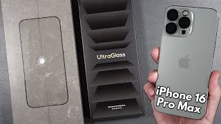 iPhone 16 Pro Max ULTRAGLASS Screen Protector  Drop amp Scratch TESTED [upl. by Saw]