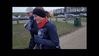 International Womens Day 2023 at Herrington Country Park Parkrun [upl. by Oap164]