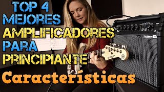 Top 4 MEJORES AMPLIFICADORES de Guitarra para PRINCIPIANTE Guitarra Eléctrica [upl. by Domineca292]