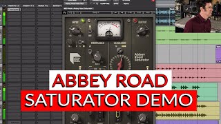 Waves Abbey Road Saturator Demo  Warren Huart Produce Like A Pro [upl. by Pavla358]