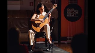 Ana Vidović plays J S Bach  Partita in A minor BWV 1013 at Classical Guitar Days in Split [upl. by Caassi89]