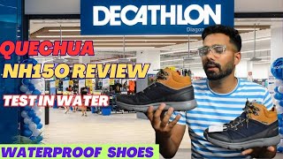 Quechua NH150 Hiking Trekking Shoe Review  Decathlon NH150 Waterproof Hiking Shoe  Trekking Shoe [upl. by Thornie]