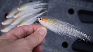 Learning Bucktail  Tying the Bucktail Firecracker Deceiver  Pike zander bass [upl. by Clance]