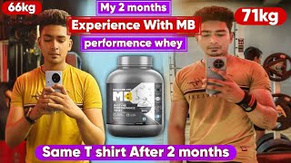 mb biozyme performance whey Review After 2 months  With lab test Report [upl. by Tena]