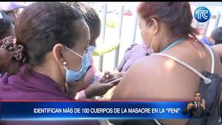 Identifican más de 100 cuerpos en la Penitenciaría de Guayaquil [upl. by Lacee]