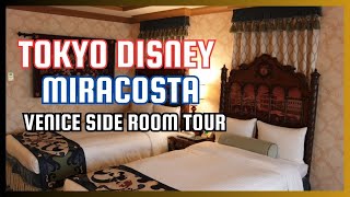 Disneys Mira Costa Hotel at Disney Sea  Venice Side Room Tour  Tokyo Disney Resort [upl. by Chester959]