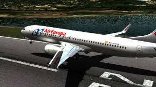 XPlane 9 1080p  Landings and Takeoffs [upl. by Novah]