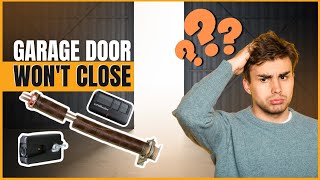 How To Fix A Garage Door That Wont Close – Quick Tips For Houston Homeowners [upl. by Schoening]