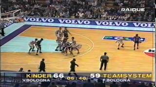 1998 G1 Kinder Virtus vs Teamsystem Fortitudo 2nd half [upl. by Lay]