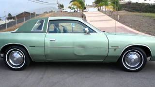 1978 Dodge Magnum XE 1 Owner MOPAR Cordoba For Sle [upl. by Seuqirdor]