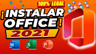 Como descargar e INSTALAR OFFICE 2021  LEGAL y seguro 2024 [upl. by Sorensen]