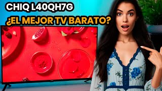 CHiQ L40QH7G TV QLED de 40 Pulgadas con HDR 10  Review y opiniones [upl. by Meagher123]