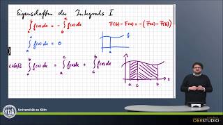 0267 EigenschaftenRechenregeln des Integrals I [upl. by Ahsinnod]