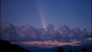 ついに肉眼彗星になった紫金山・アトラス彗星（SONYα7SⅢリアルタイム動画） [upl. by Laurella112]