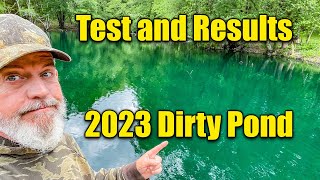 How to Clear Up Dirty Pond Water  TESTING WITH RESULTS [upl. by Marozas]