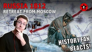 Napoleons Retreat from Moscow 1812  Epic History TV Reaction [upl. by Alyahsat623]