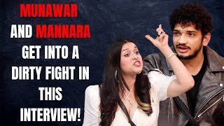 Is Munawar dual faced when it comes to his relationship with Mannara  Bigg Boss 17 [upl. by Albertina]