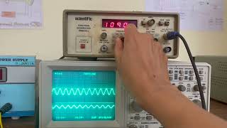 Online Electronics Laboratory  Active Filter Chebyshev Filter [upl. by Dnomder]