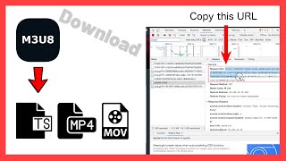 How to Download and Convert m3u8 video to TS MP4 MOV with VLC Mac [upl. by Gurl]