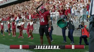 Football vs ULM  Simulation  TROY TrojanVision News [upl. by Eeclehc]