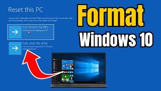 Windows 10 Format And Clean Install From USB Complete Guide [upl. by Dix807]