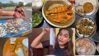 Mangalore style fish curry❤️🤌🏼😋AnushkaSalianmangalorefishcurrytuluvlogger anushkatulutalks [upl. by As]