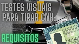 Tudo sobre os requisitos da visão para tirar carteira de motorista CNH [upl. by Matless643]