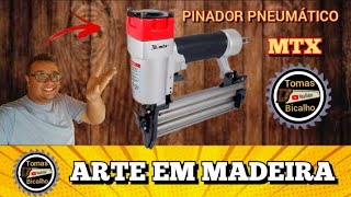 Pinador Pneumático Para Pinos De 10 A 50mm MTX Profissional tomasbicalho [upl. by Nemraciram]