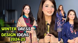 How I design Winter Dresses From Scratch  Dress Designing Ideas For Girls amp Women 20242025 [upl. by Neerol156]