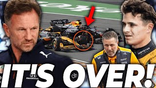 🚨McLaren FURIOUS over Red Bulls NEW ILLEGAL TYRE TRICK ACCUSATIONS After Verstappens HUGE PENALTY [upl. by Atilahs]