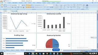 PIVOT TABLE AND CHARTS [upl. by Yrac]