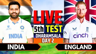 India vs England 5th Test  India vs England Live  IND vs ENG Live Score amp Commentary Last 53 Ov [upl. by Deena]