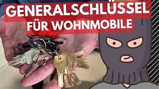 WOHNMOBILE KNACKEN in 2 SEKUNDEN mit GENERALSCHLÜSSEL ✖️ Ohne Spuren alles klauen und überfallen [upl. by Alejna43]