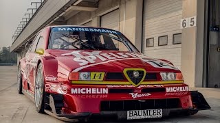 Alfa Romeo 155 DTM ITC 1996  Davide Cironi  Drive Experience [upl. by Shimkus]