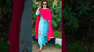 Punjabi suit design suitdesign suitfashion punjabi suit fashion shorts [upl. by Ahseinet]