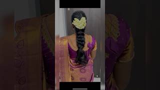 Simple bridesmaid hairstyle ❤️ bridal bridalhairstyle bridesmaids love vlog cooking nature [upl. by Giah]