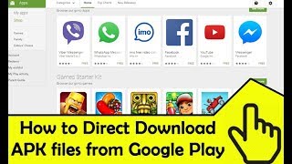 How to Download APK files from Google Play store to PC [upl. by Burne]