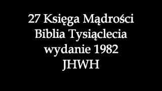 27 Księga Mądrości [upl. by Strait]