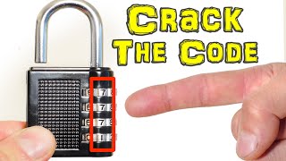 How to Crack the Code amp Open a Combination Padlock [upl. by Evadnee]