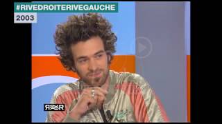 Extrait archives M6 Video Bank  Rive Droite Rive Gauche 2003 Romain Duris [upl. by Anyl]