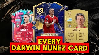 Every Darwin Nunez Card In FIFA🔥🔥FIFA 21EAFC24 [upl. by Bivins]